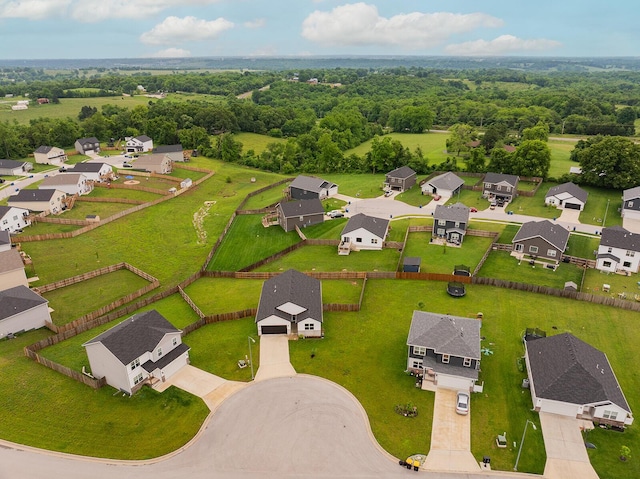 1118 E Lakota St, Nixa, MO 65714 - aerial perspective of suburban area
