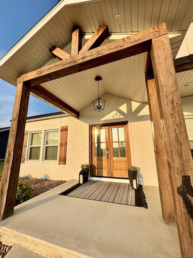 2702 Town Dr, Mountain Grove, MO 65711 - property entrance featuring french doors and a patio