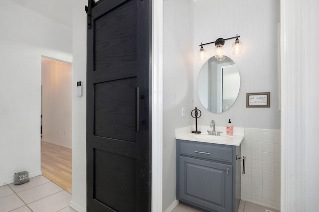 11976 N Northern Hts Dr, Brighton, MO 65617 - bathroom featuring vanity and tile patterned flooring