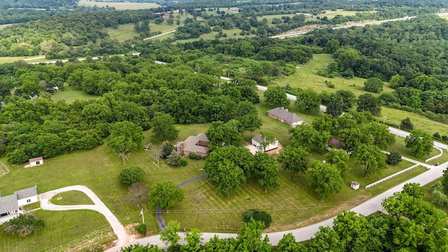 11976 N Northern Hts Dr, Brighton, MO 65617 - bird's eye view of a forest
