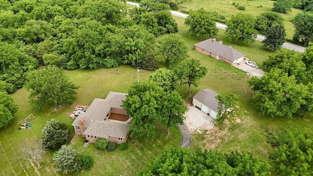 11976 N Northern Hts Dr, Brighton, MO 65617 - view from above of property