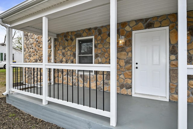 111 S Mill St, Rogersville, MO 65742 - entrance to property with stone siding and covered porch