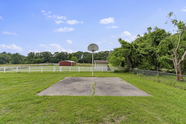 5263 N Crestwood Dr, Springfield, MO 65803 - fenced yard with a patio and an outdoor structure