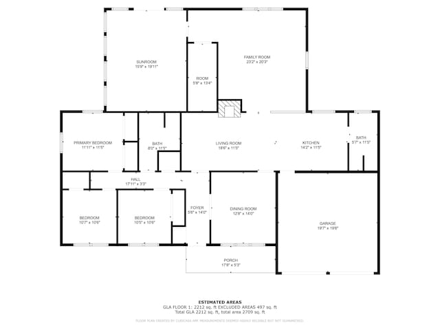 5263 N Crestwood Dr, Springfield, MO 65803 - view of floor plan / room layout