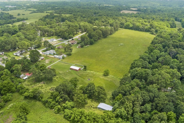 5263 N Crestwood Dr, Springfield, MO 65803 - view of property location featuring a forest and rural landscape