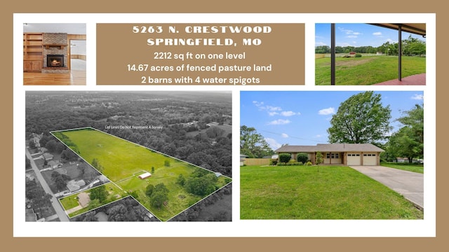 5263 N Crestwood Dr, Springfield, MO 65803 - view of a document with multiple images