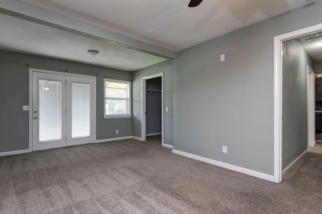5364 Cloverdale Ln, Battlefield, MO 65619 - empty room with carpet, baseboards, and a ceiling fan