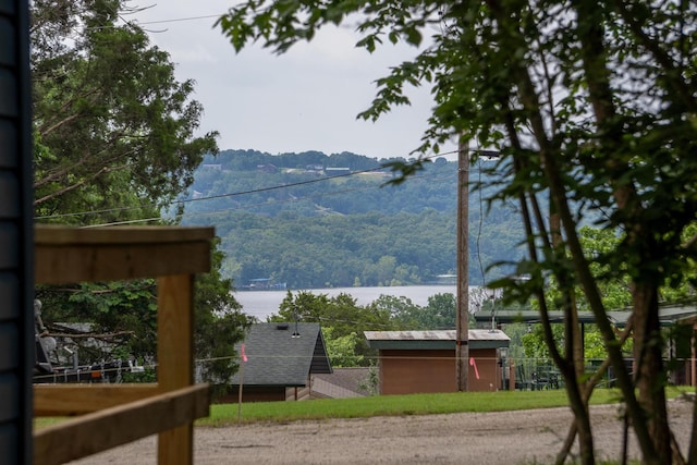 3050 Montague Ln, Kimberling City, MO 65686 - mountain view featuring a nearby body of water and a forest