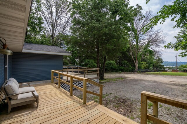 3050 Montague Ln, Kimberling City, MO 65686 - view of deck