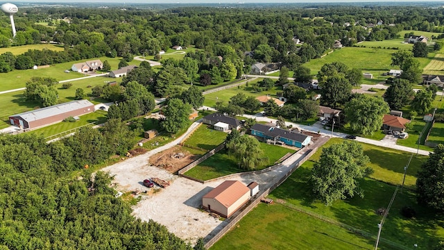 1132 Irene Ct, Nixa, MO 65714 - aerial overview of property's location featuring a forest