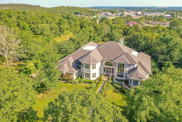 193 Honeybee Dr, Branson, MO 65615 - view from above of property featuring a forest
