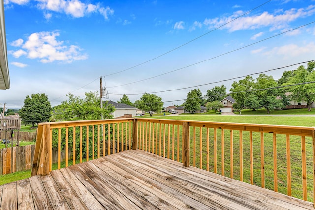 524 W Woodbine Rd, Nixa, MO 65714 - wooden deck featuring a yard
