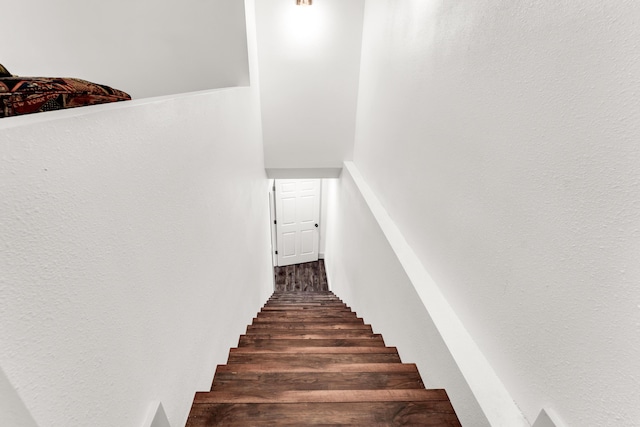 524 W Woodbine Rd, Nixa, MO 65714 - stairs featuring wood finished floors
