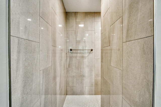 1865 N Hearthstone Ln, Strafford, MO 65757 - bathroom view of a tile shower