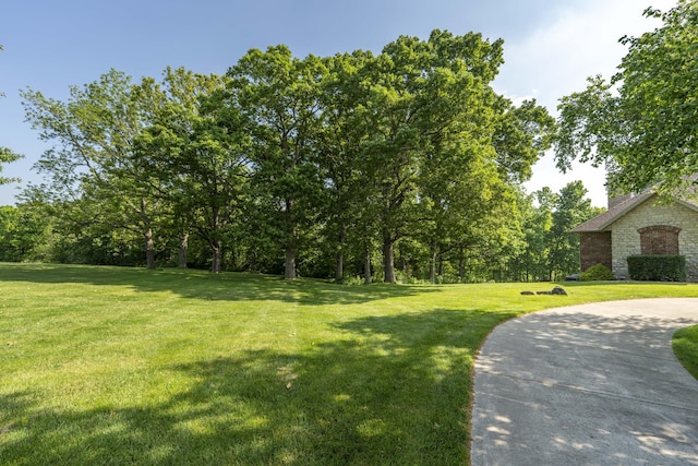 1865 N Hearthstone Ln, Strafford, MO 65757 - view of grassy yard