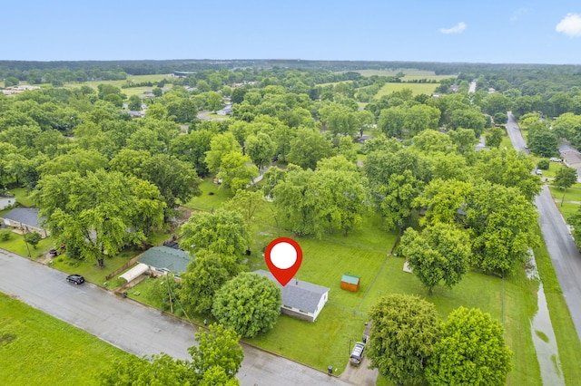668 W Springfield St, Aurora, MO 65605 - drone / aerial view