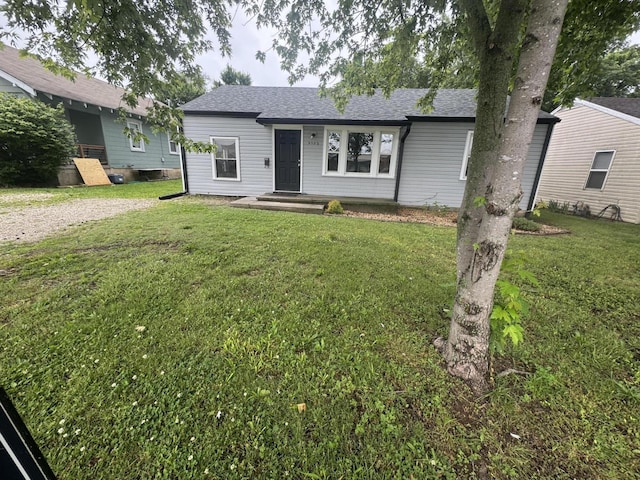 2152 E Cairo St, Springfield, MO 65802 - ranch-style home with a front lawn and a shingled roof