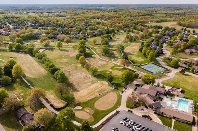7015 Calabash St, Nixa, MO 65714 - bird's eye view of a golf course and a pool