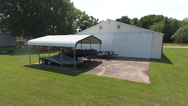 27641 County Road 356, Pittsburg, MO 65724 - view of patio featuring a detached carport