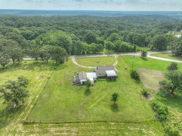 1142 Rte F, Anderson, MO 64831 - view of rural area with a heavily wooded area