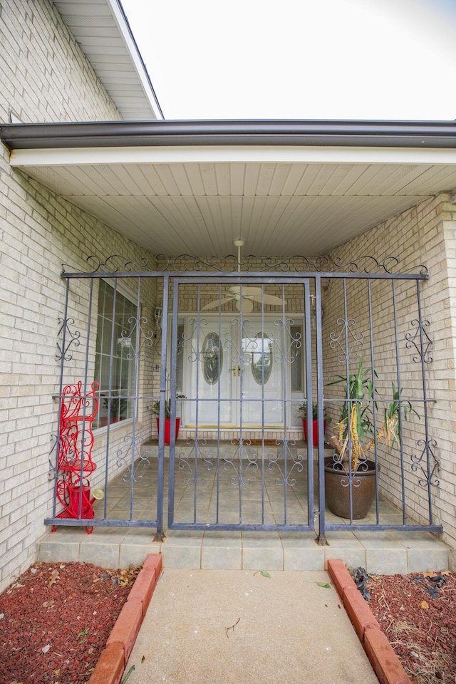 1603 W Northwood St, Bolivar, MO 65613 - entrance to property with brick siding