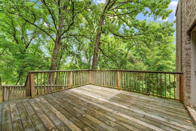 25158 Autumn View Dr, Shell Knob, MO 65747 - view of wooden terrace