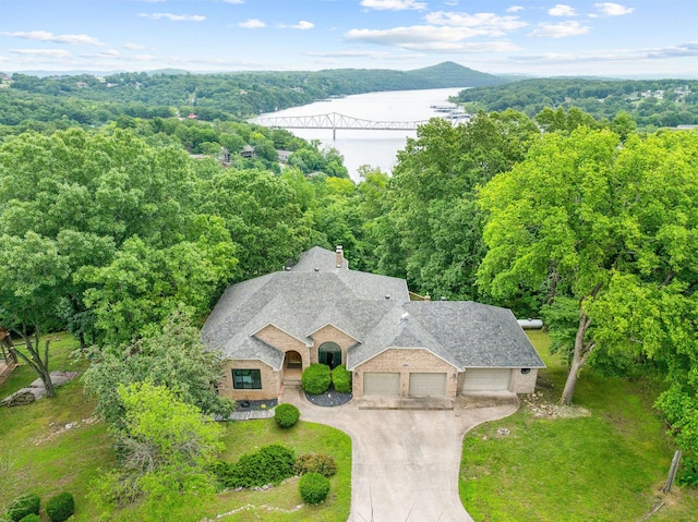 25158 Autumn View Dr, Shell Knob, MO 65747 - view of subject property with a forest