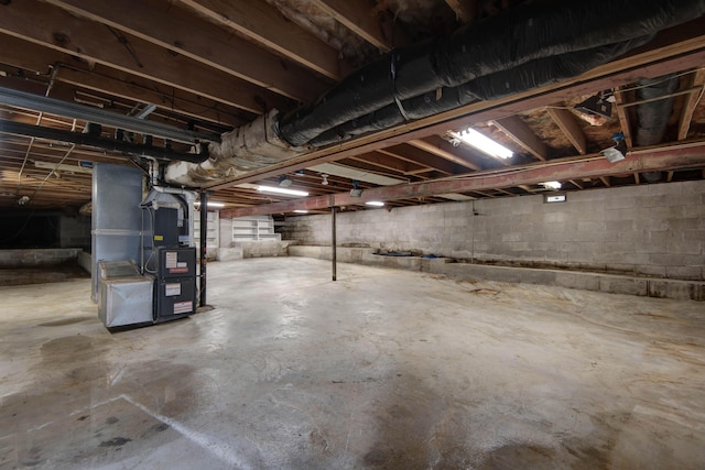 801 N 11th Ave, Ozark, MO 65721 - unfinished below grade area with heating unit