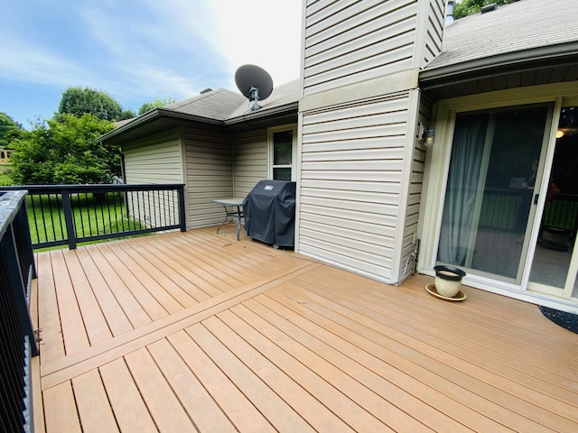 540 S Hickory Dr, Springfield, MO 65809 - deck featuring grilling area