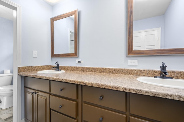 4159 N Farm Rd Unit 173, Springfield, MO 65803 - full bathroom with toilet and double vanity