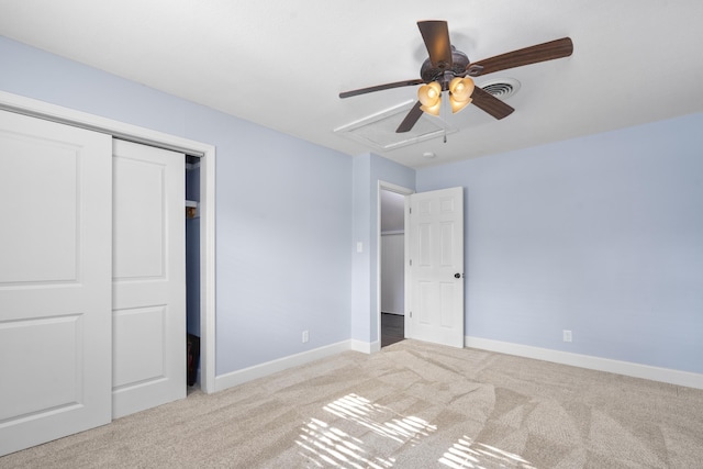 4159 N Farm Rd Unit 173, Springfield, MO 65803 - unfurnished bedroom with carpet flooring, baseboards, and ceiling fan