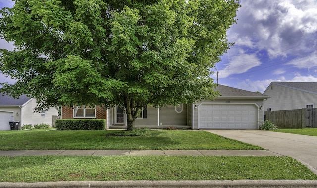 2236 E Logan St, Republic, MO 65738 - obstructed view of property with a garage and driveway