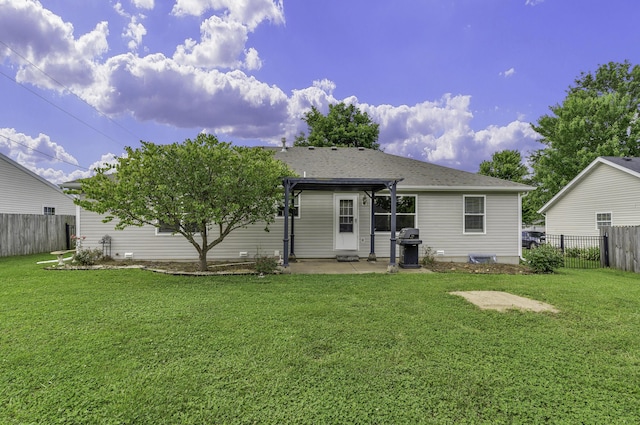 2236 E Logan St, Republic, MO 65738 - rear view of property with a patio