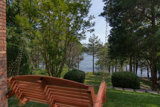 117 Hidden Shores Dr, Branson West, MO 65737 - view of property's community featuring a water view and a lawn