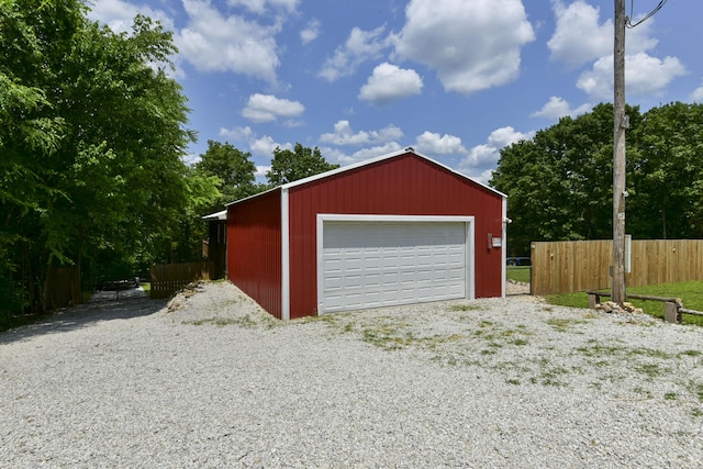 145 Allison Bnd, Lampe, MO 65681 - view of detached garage