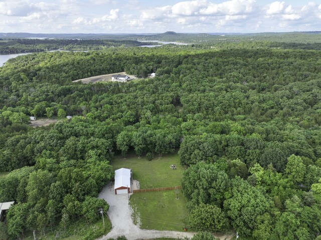 145 Allison Bnd, Lampe, MO 65681 - view of property location with a heavily wooded area