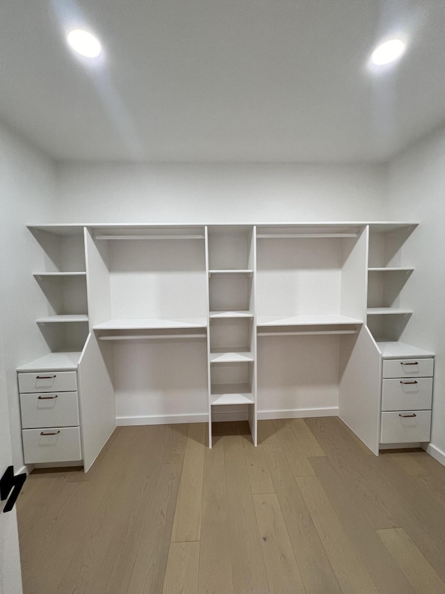 2090 N Silver Charm Ave, Springfield, MO 65802 - walk in closet with light wood-style flooring