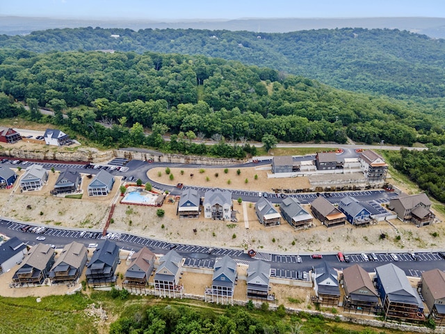 400 Lake Front Dr, Branson, MO 65616 - aerial perspective of suburban area featuring a heavily wooded area
