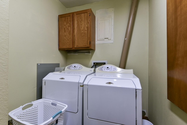 26094 State Highway 39, Shell Knob, MO 65747 - laundry room with cabinet space and washing machine and clothes dryer