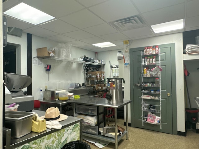26094 State Highway 39, Shell Knob, MO 65747 - kitchen featuring a paneled ceiling