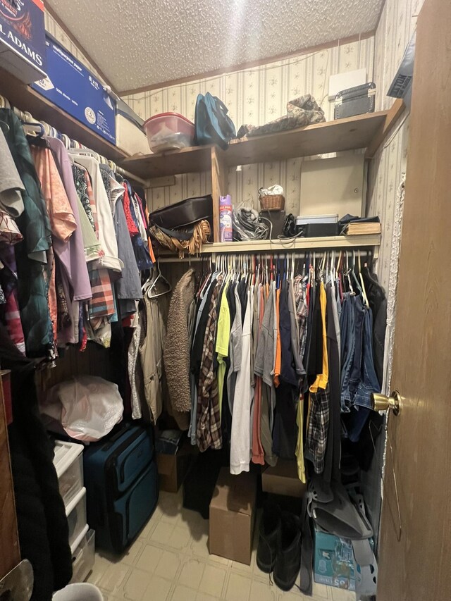 1615 E 562nd Rd, Brighton, MO 65617 - spacious closet featuring tile patterned floors