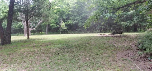 1615 E 562nd Rd, Brighton, MO 65617 - view of grassy yard with a forest view
