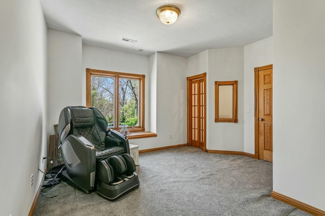 1915 S Farm Rd Unit 219, Springfield, MO 65809 - sitting room with carpet floors and baseboards