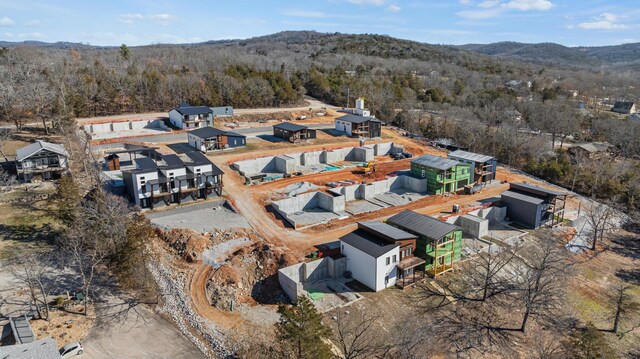 20 Teak Dr Unit 15, Reeds Spring, MO 65737 - view of property location with a heavily wooded area, mountains, and nearby suburban area