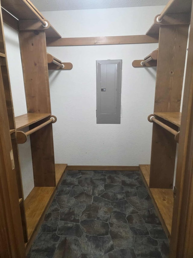 108 Prince St, Buffalo, MO 65622 - spacious closet featuring electric panel and stone finish flooring