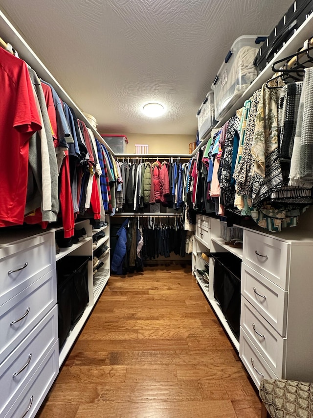 1762 Hickory Ridge Cir, Nixa, MO 65714 - walk in closet featuring light wood-type flooring