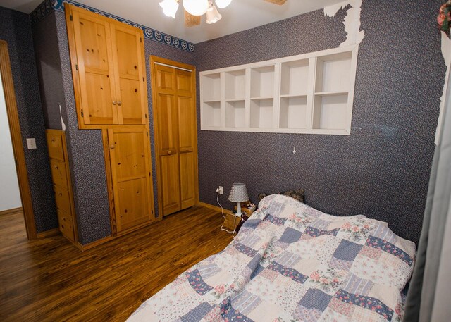 19429 E State Highway 14, Ava, MO 65608 - bedroom featuring dark wood-type flooring and baseboards
