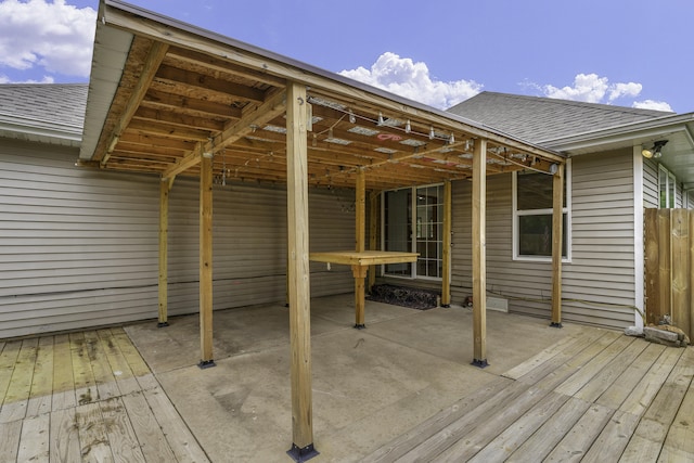 1605 S Meadowview Ave, Springfield, MO 65804 - wooden deck featuring a patio area