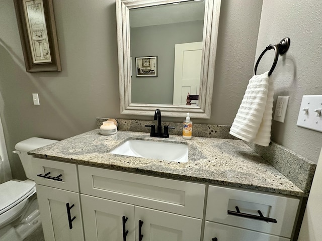 923 Riverview Rd, Marshfield, MO 65706 - bathroom with vanity and toilet
