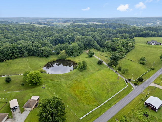 401 Honeysuckle Dr, Marshfield, MO 65706 - drone / aerial view of a nearby body of water